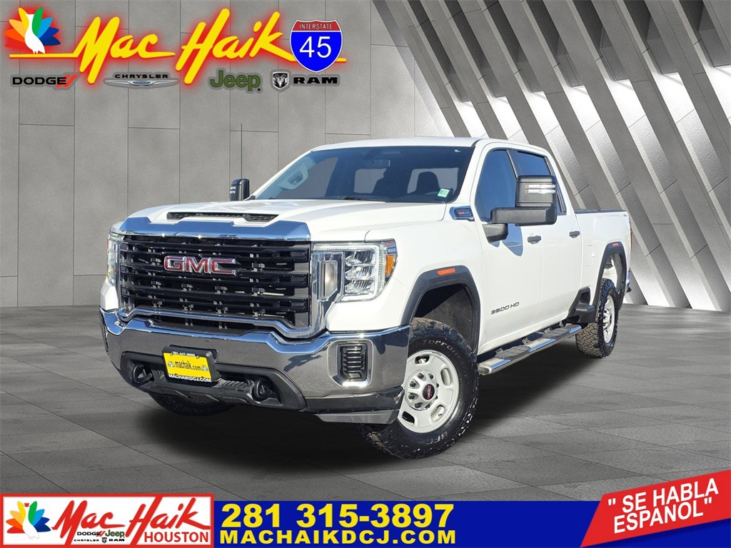 2023 GMC Sierra 2500HD Pro White at Central Houston Nissan