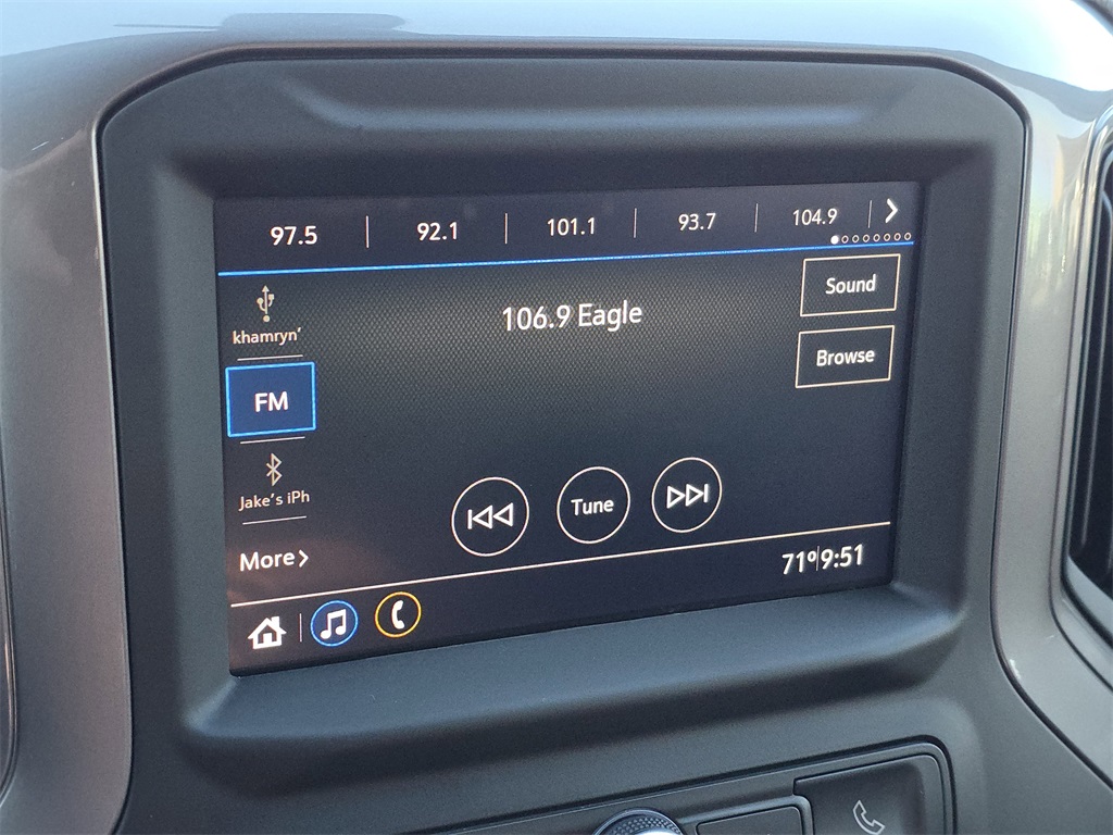 2023 GMC Sierra 2500HD Pro White at Central Houston Nissan