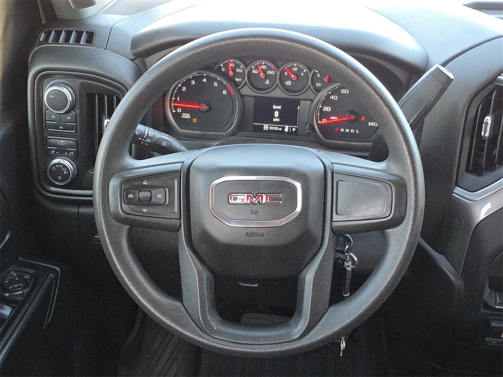 2023 GMC Sierra 2500HD Pro White at Central Houston Nissan