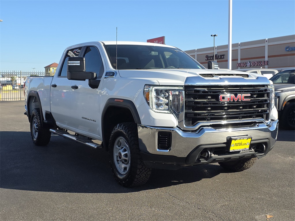 2023 GMC Sierra 2500HD Pro White at Central Houston Nissan
