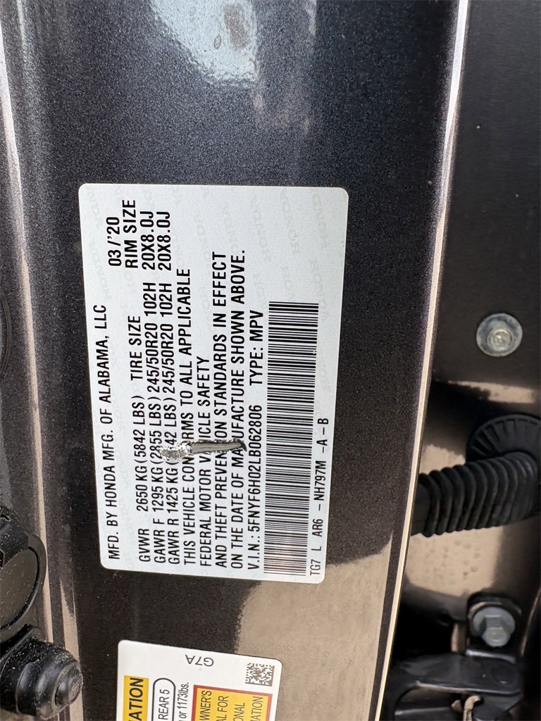 2020 Honda Pilot Elite  at Autostrade