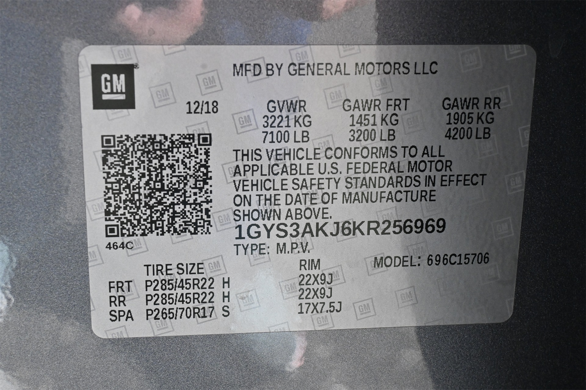 2019 Cadillac Escalade Base Gray at Westside Lexus