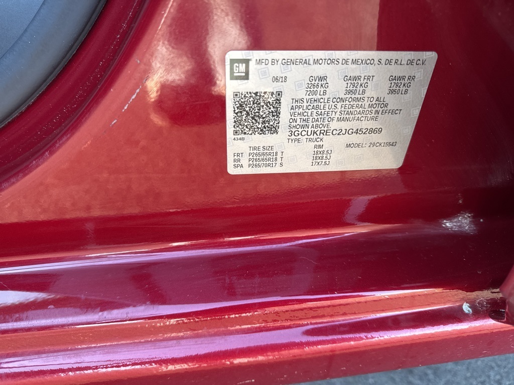 2018 Chevrolet Silverado 1500