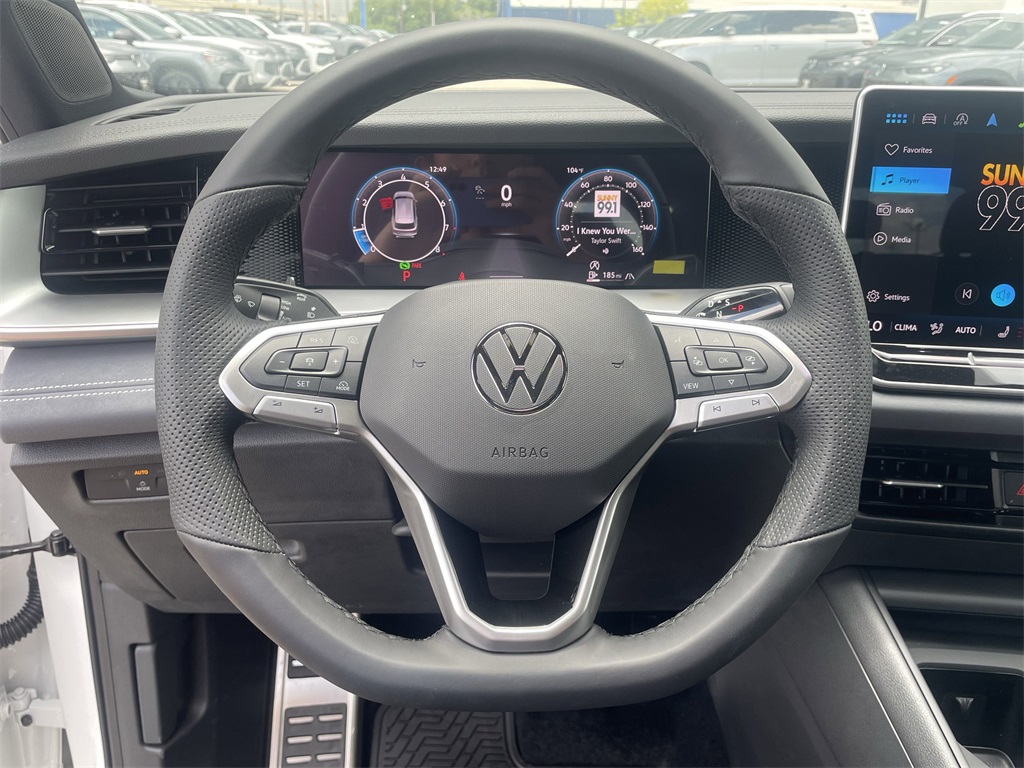 2025 Volkswagen Tiguan 2.0T SE R-Line Black White at DeMontrond Automotive Group