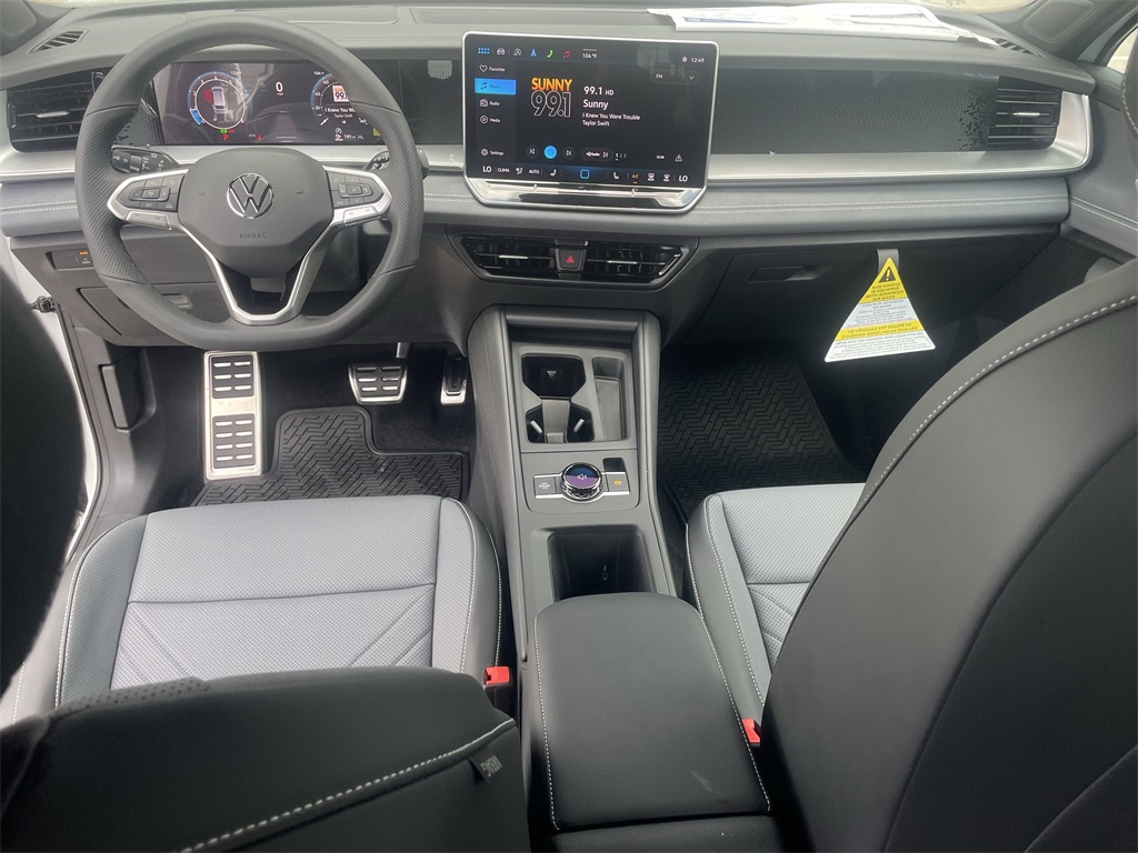 2025 Volkswagen Tiguan 2.0T SE R-Line Black White at DeMontrond Automotive Group