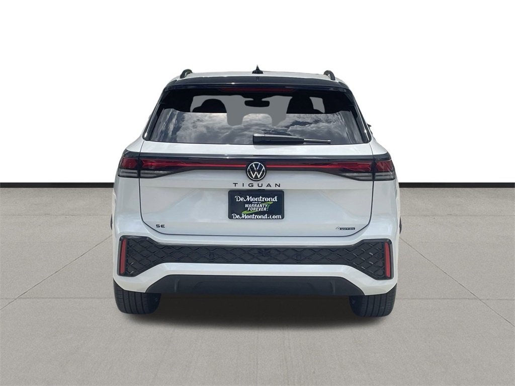2025 Volkswagen Tiguan 2.0T SE R-Line Black White at DeMontrond Automotive Group