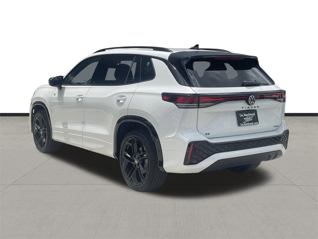 2025 Volkswagen Tiguan 2.0T SE R-Line Black White at DeMontrond Automotive Group