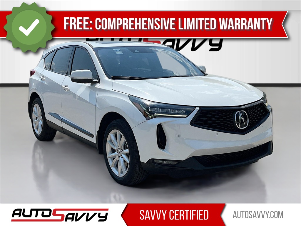 2022 Acura RDX Technology Package White at Shottenkirk Kia Fort Bend