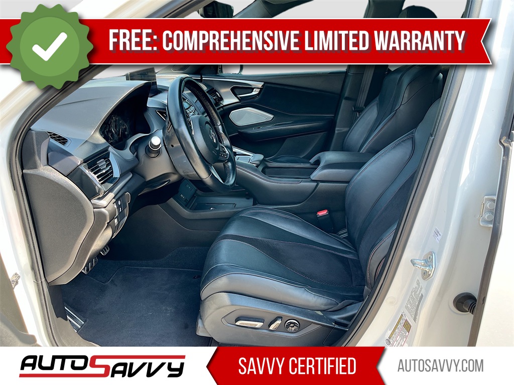 2022 Acura RDX Technology Package White at Shottenkirk Kia Fort Bend