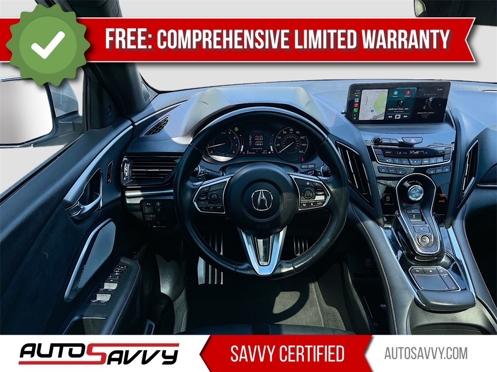 2022 Acura RDX Technology Package White at Shottenkirk Kia Fort Bend