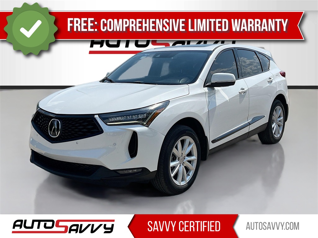 2022 Acura RDX Technology Package White at Shottenkirk Kia Fort Bend