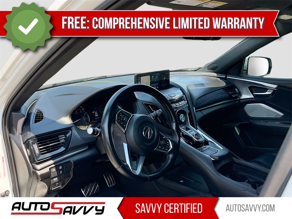 2022 Acura RDX Technology Package White at Shottenkirk Kia Fort Bend