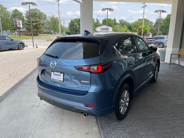 Blue 2024 MAZDA CX-5 for sale in South Bend, IN Photo 5
