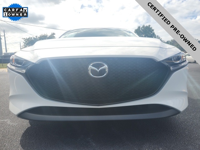 2025 Mazda Mazda3 2.5 S Preferred Package White at Stokes Mazda