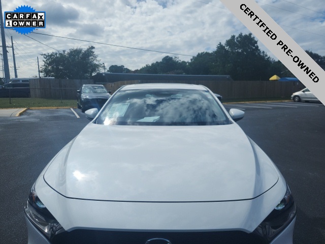 2025 Mazda Mazda3 2.5 S Preferred Package White at Stokes Mazda