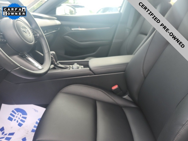 2025 Mazda Mazda3 2.5 S Preferred Package White at Stokes Mazda