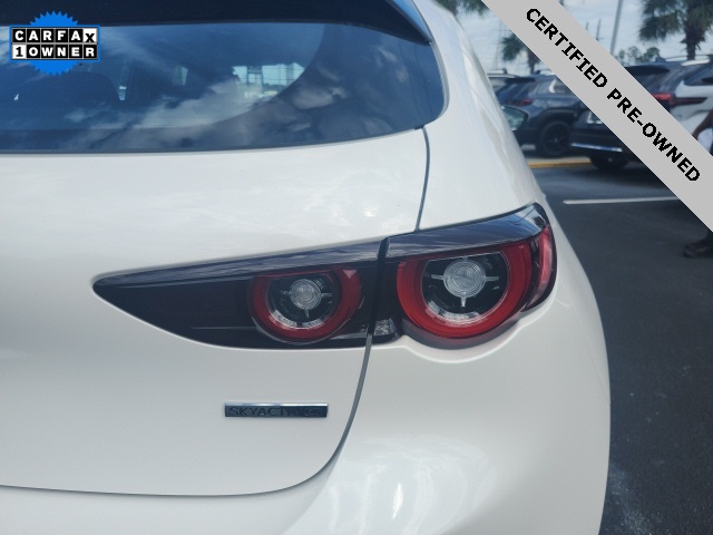 2025 Mazda Mazda3 2.5 S Preferred Package White at Stokes Mazda