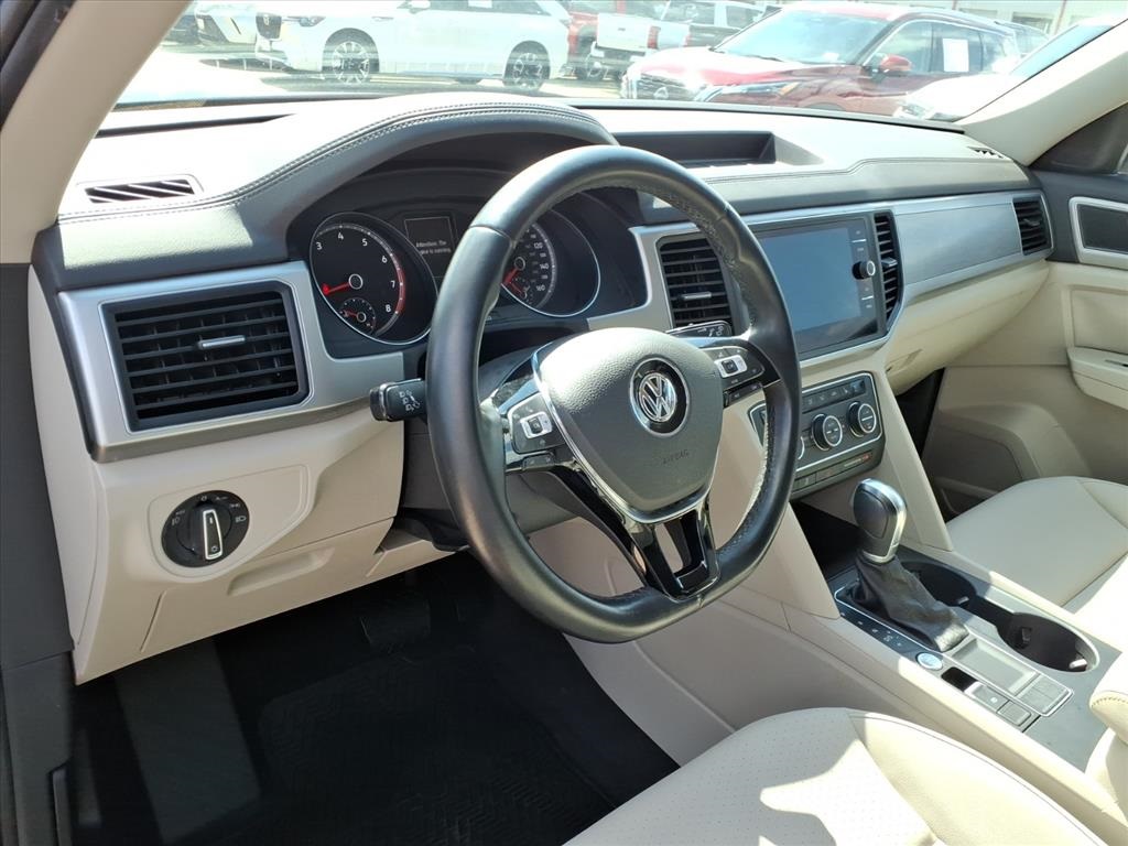 2019 Volkswagen Atlas 3.6L V6 SE Blue at Keating Nissan