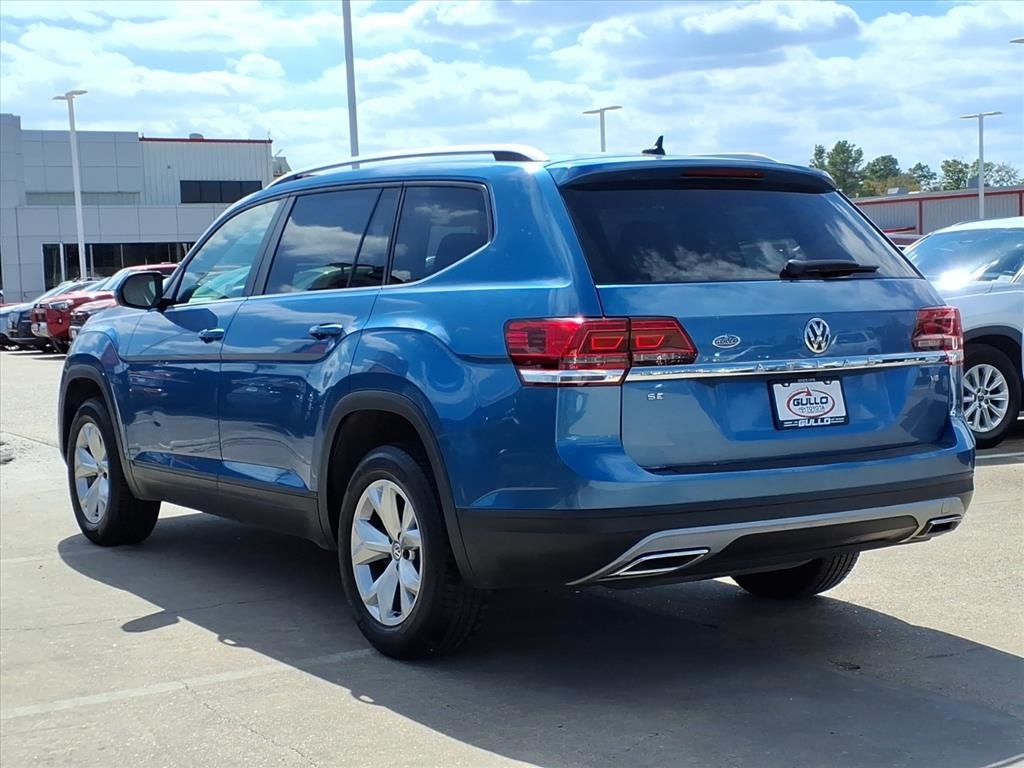 2019 Volkswagen Atlas 3.6L V6 SE Blue at Keating Nissan