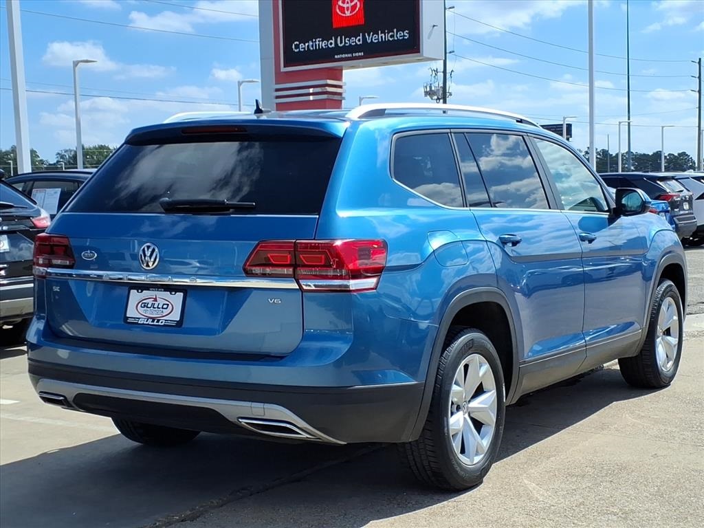 2019 Volkswagen Atlas 3.6L V6 SE Blue at Keating Nissan