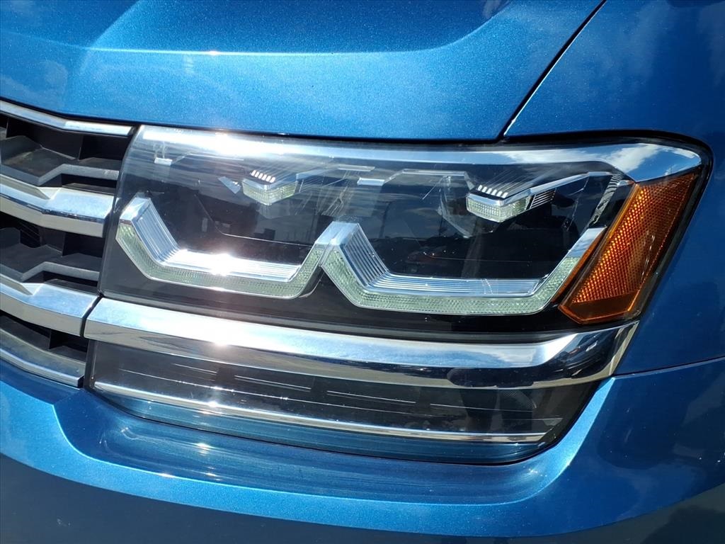 2019 Volkswagen Atlas 3.6L V6 SE Blue at Keating Nissan