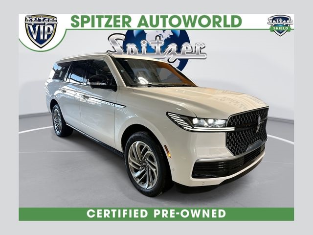 White Metallic 2025 Lincoln Navigator L Reserve 4WD SUV / Crossover Four-Wheel Drive Automatic