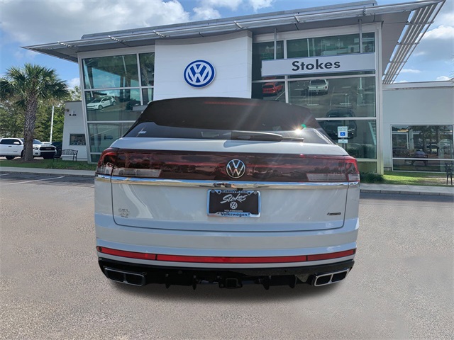 2026 Volkswagen Atlas Cross Sport 2.0T SEL Premium R-Line White/off-white at Stokes Volkswagen