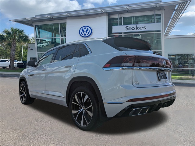 2026 Volkswagen Atlas Cross Sport 2.0T SEL Premium R-Line White/off-white at Stokes Volkswagen