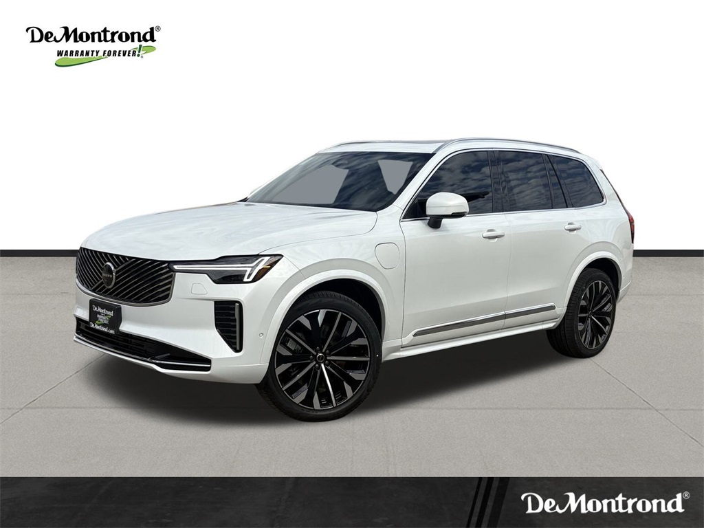 2026 Volvo XC90 Plug-In Hybrid T8 Ultra White at DeMontrond Automotive Group
