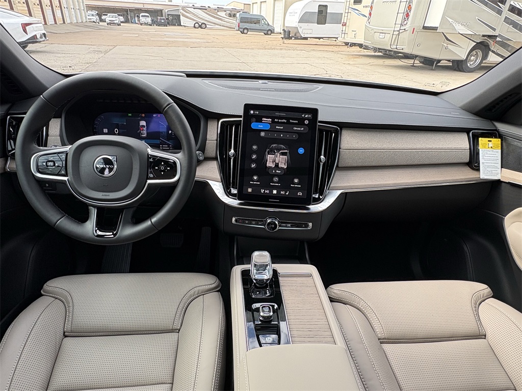 2026 Volvo XC90 Plug-In Hybrid T8 Ultra White at DeMontrond Automotive Group