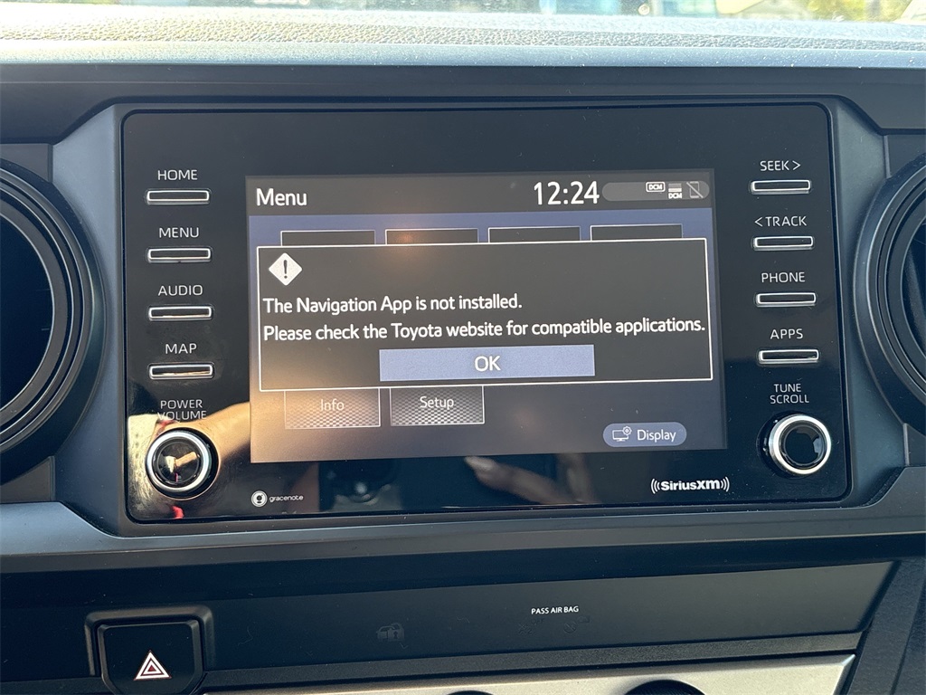 2022 Toyota Tacoma SR Silver at DeMontrond Auto Country