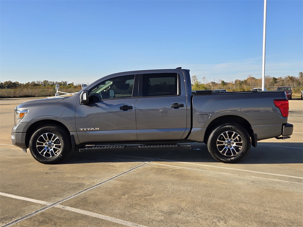 2024 Nissan Titan SV Gray at AutoSavvy Houston Northwest