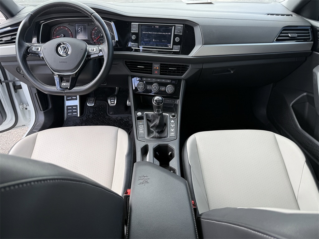 2021 Volkswagen Jetta R-Line White at DeMontrond Auto Country