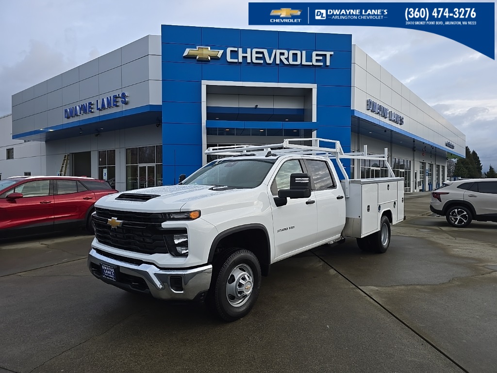2025 Chevrolet Silverado 3500HD Work Truck Crew Cab LB 4WD