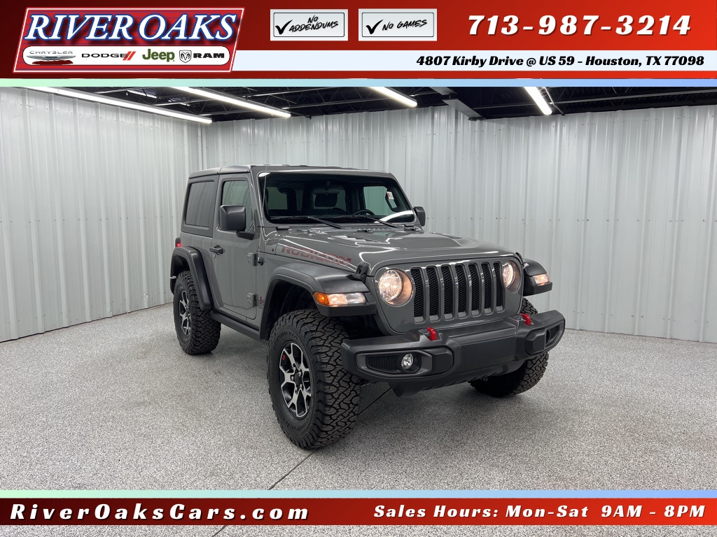 2021 Jeep Wrangler Rubicon Gray at Bayway Chrysler Dodge Jeep Ram