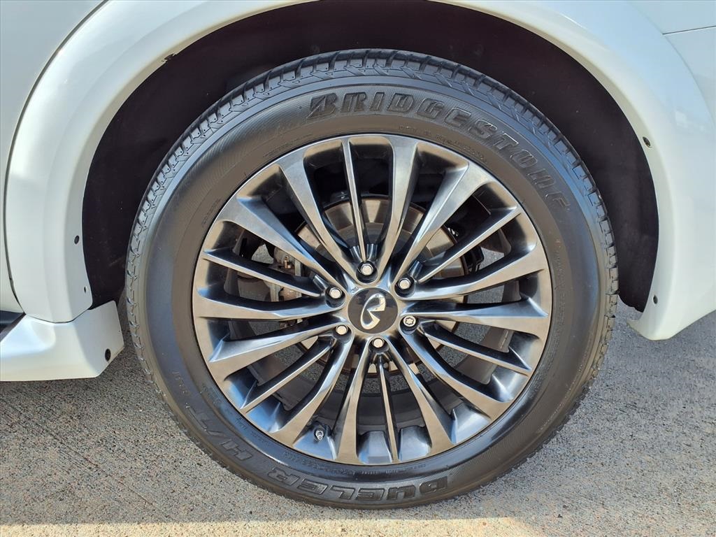 2021 INFINITI QX80 Premium Select White at Mac Haik CDJR North Houston