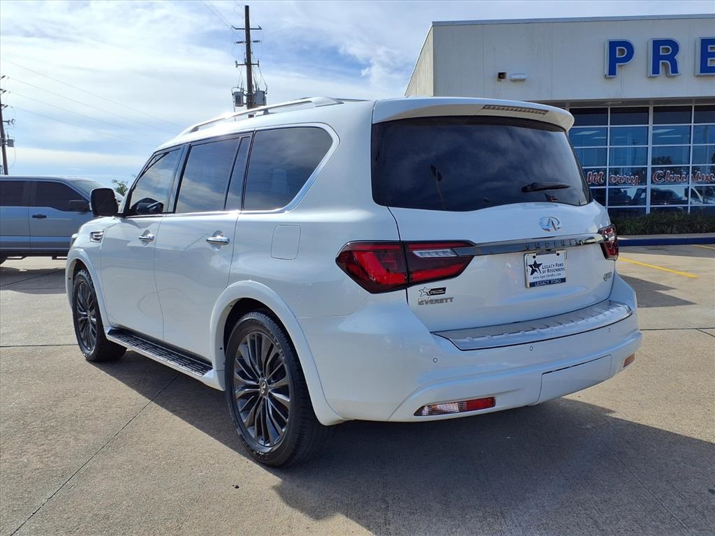 2021 INFINITI QX80 Premium Select White at Mac Haik CDJR North Houston