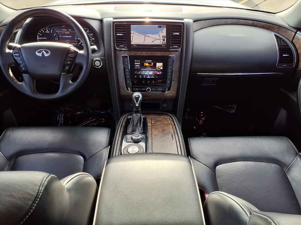 2021 INFINITI QX80 Premium Select White at Mac Haik CDJR North Houston