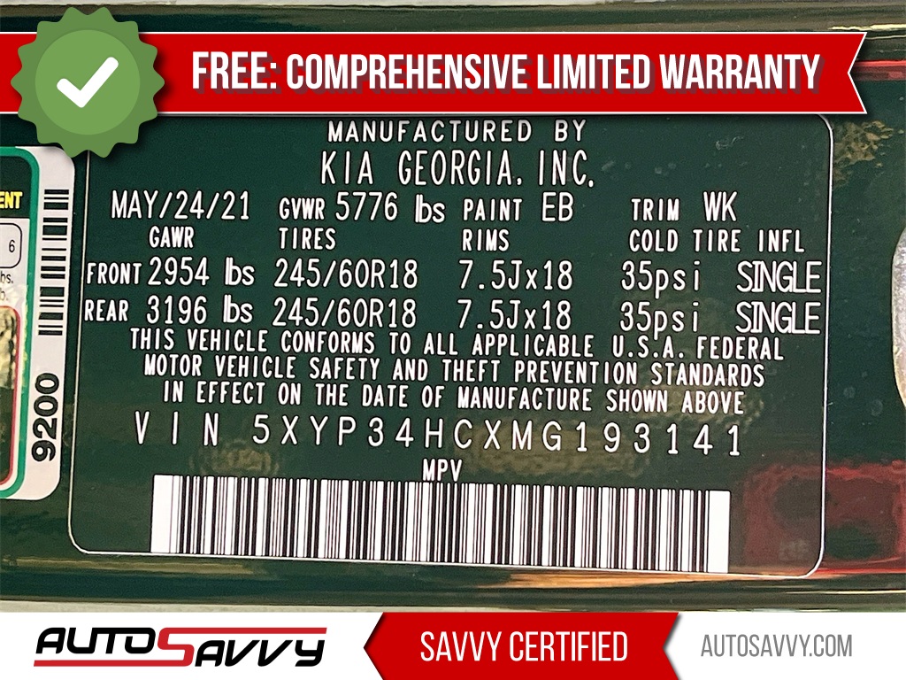 2021 Kia Telluride EX Black at Parkway Family Mazda