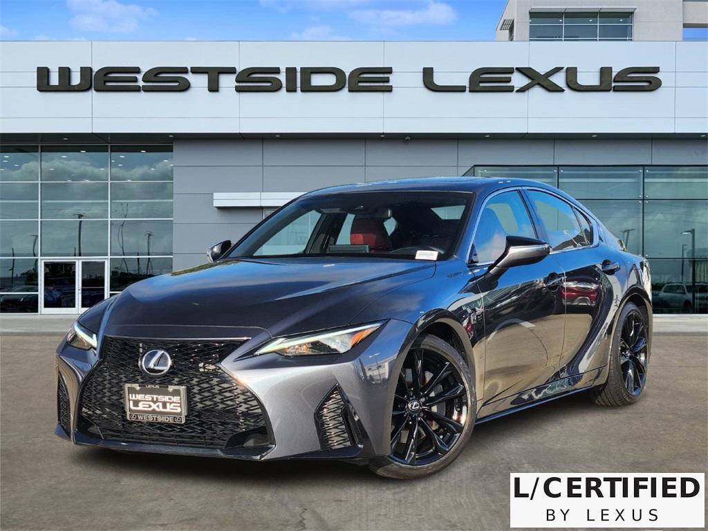 2025 Lexus IS 350 F SPORT Gray at Westside Lexus