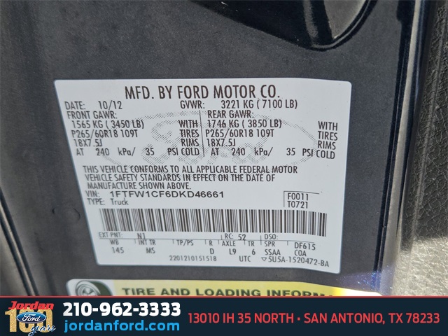 Used Car 2013 Ford F-150  Xlt For Sale Under $20,000 In San Antonio, Texas