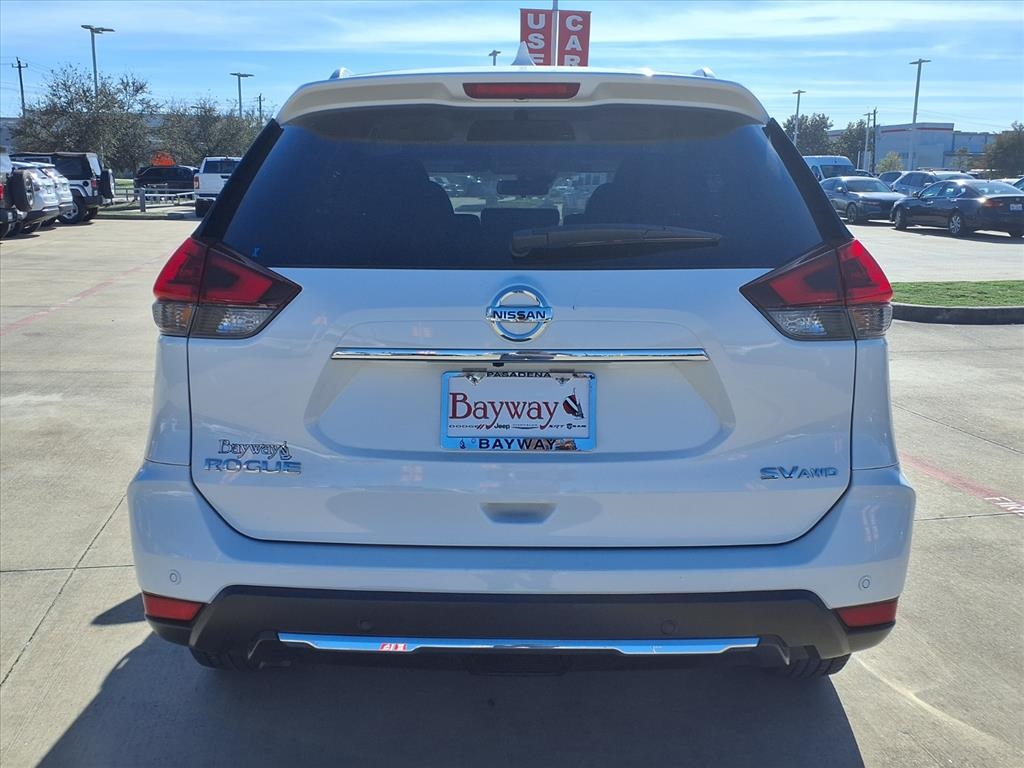 2020 Nissan Rogue SV White at Martin Chrysler Dodge Jeep Ram