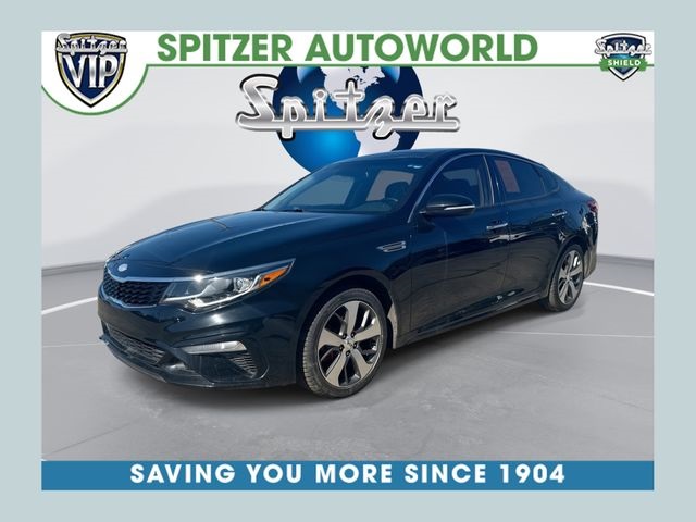 Ebony Black 2019 Kia Optima S FWD Sedan Front-Wheel Drive 6-Speed Automatic