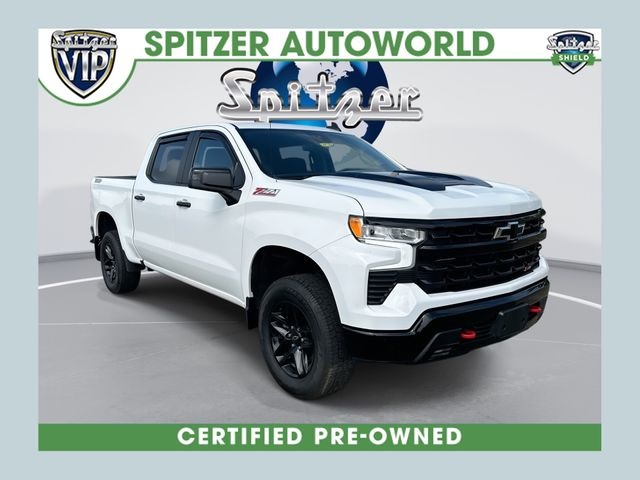 Summit White 2023 Chevrolet Silverado 1500 Pickup Truck Four-Wheel Drive Automatic