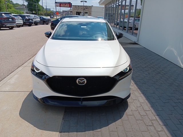 White 2025 MAZDA MAZDA3 for sale in South Bend, IN Photo 2