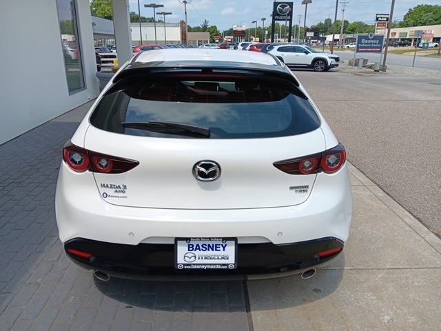 White 2025 MAZDA MAZDA3 for sale in South Bend, IN Photo 5