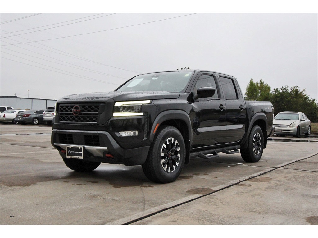 2022 Nissan Frontier PRO-X Black at Central Houston Nissan