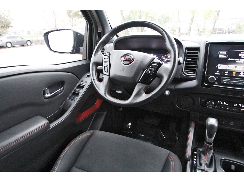 2022 Nissan Frontier PRO-X Black at Central Houston Nissan