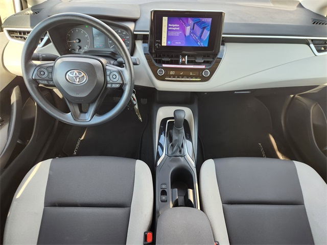 2024 Toyota Corolla LE White at Baytown Hyundai