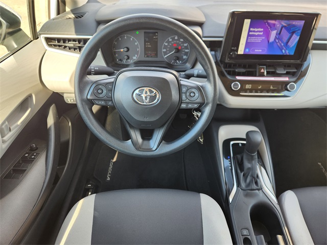 2024 Toyota Corolla LE White at Baytown Hyundai